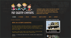 Desktop Screenshot of parquatrechemins.com